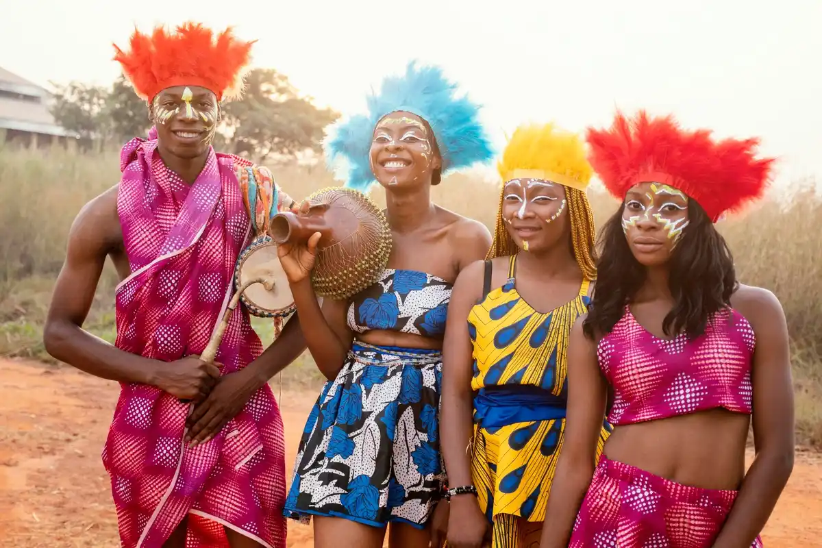 ghana red clothing taboo african culture travel