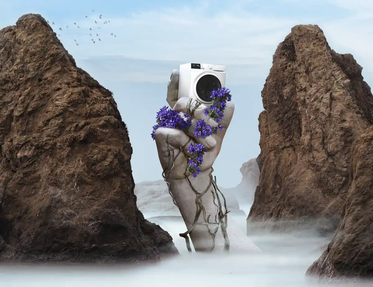 AI generated space photo social media viral