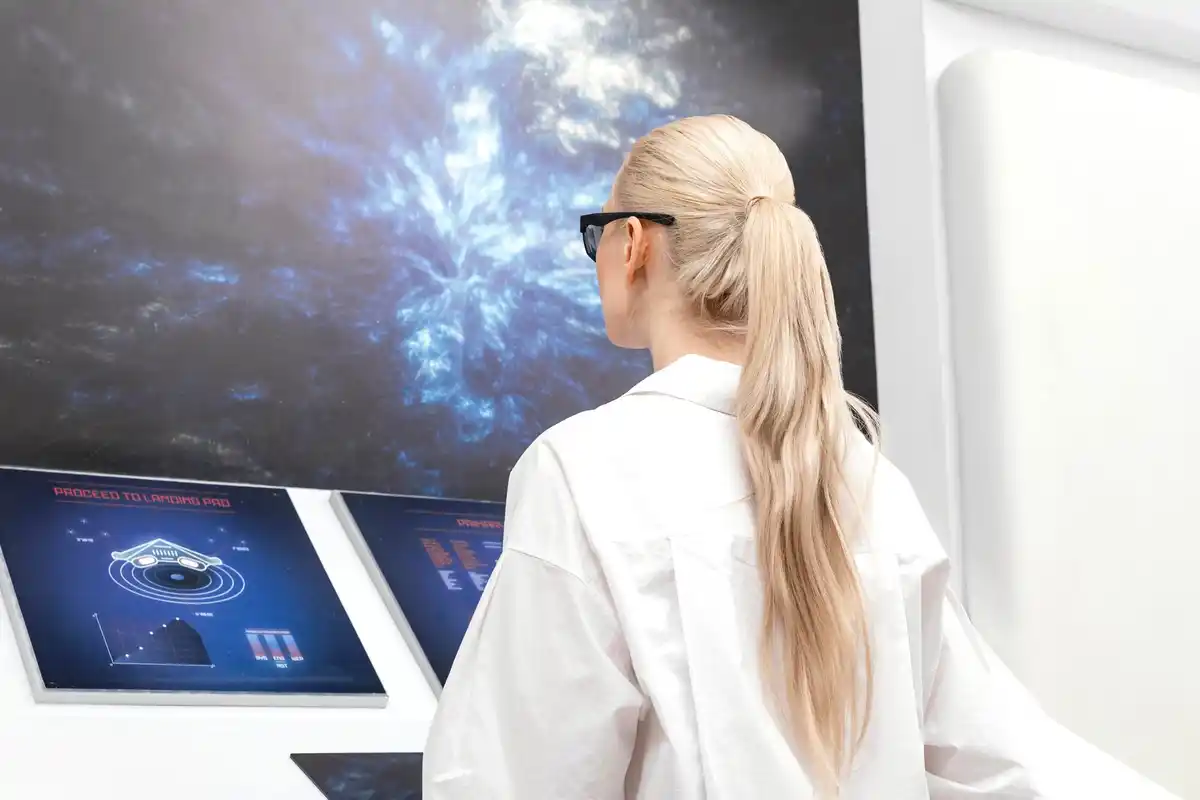scientist encoding movies in dna tube modern laboratory