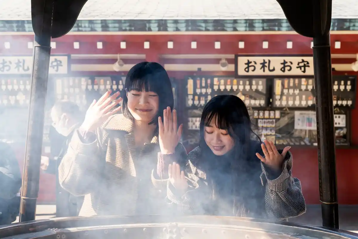 Japanese festival community celebration street food