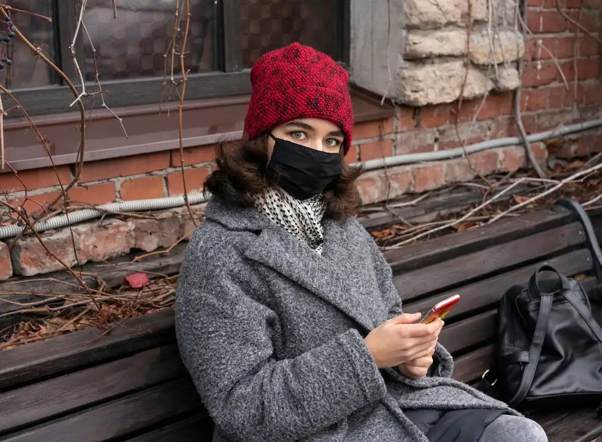 Korean UV face shield street style