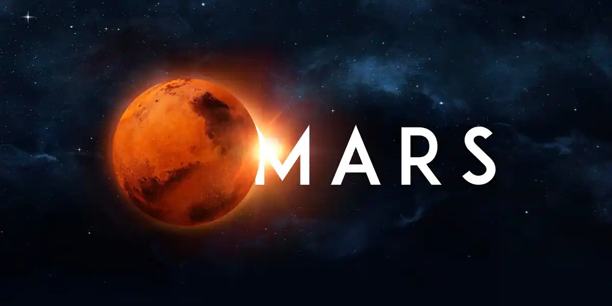 mars red planet night sky mood influence dutch