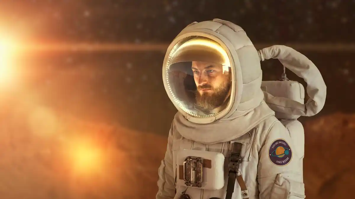elderly astronaut successful space mission