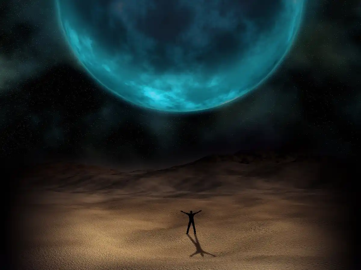 moon disappears earth consequences dramatic night sky