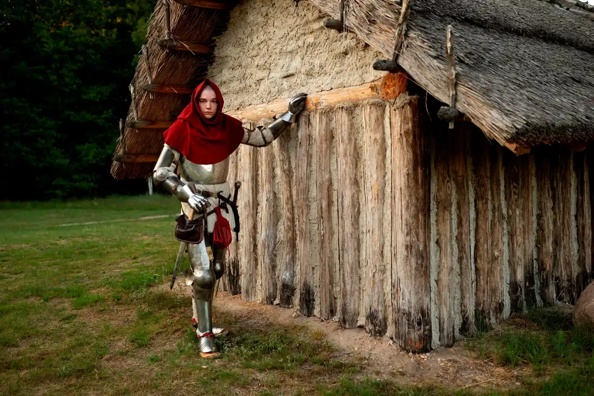 excavation site medieval netherlands villagers curious