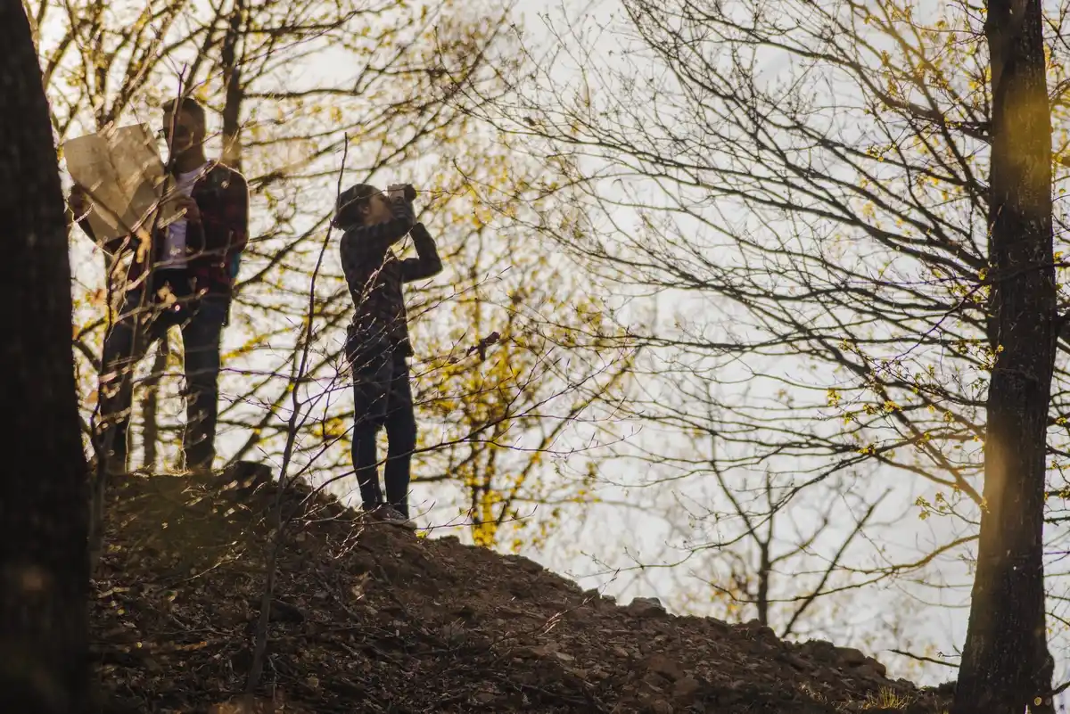 archaeologist digging ancient burial site netherlands