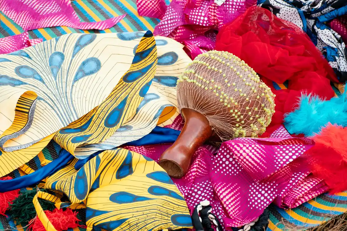 South Africa traditional festival clothing color taboo