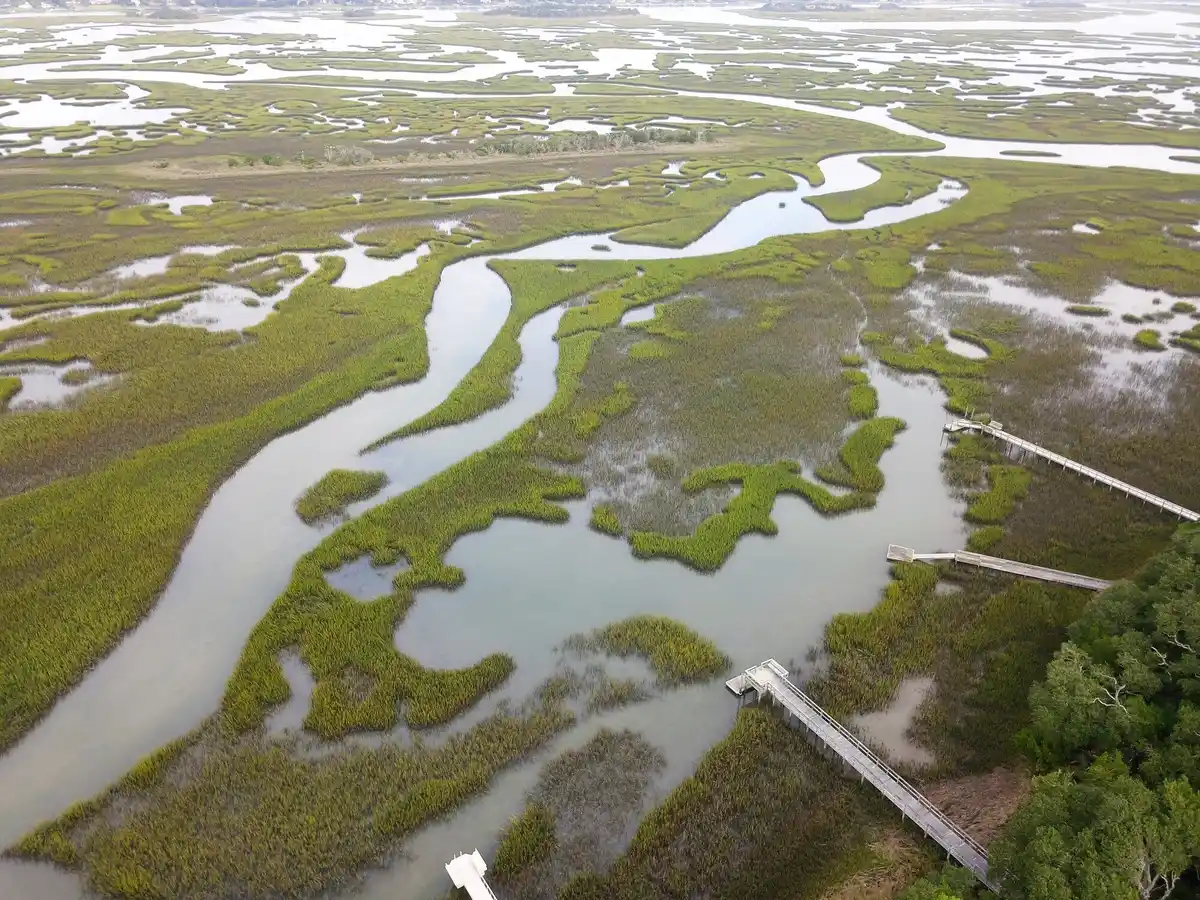vanishing Dutch island climate change aerial