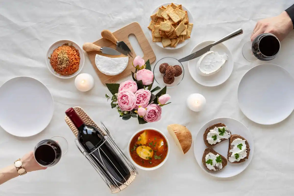 roman banquet unhealthy lifestyle modern