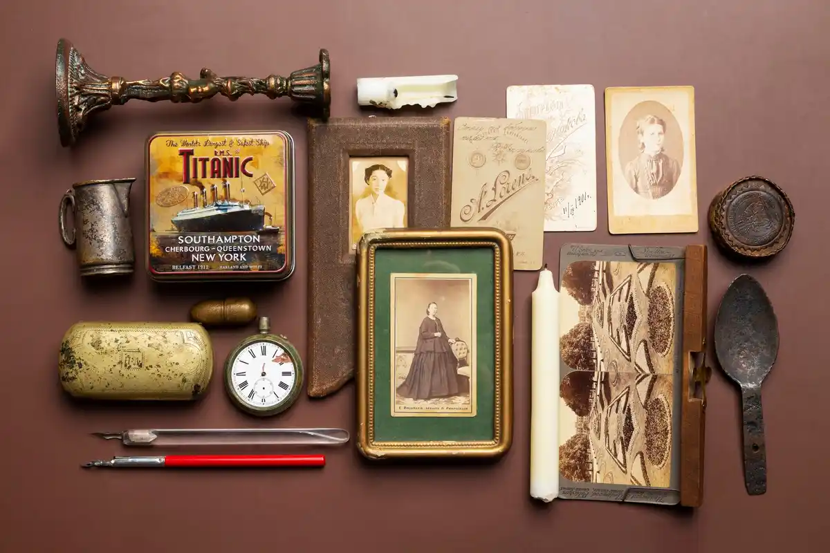 vintage collectible items found at home