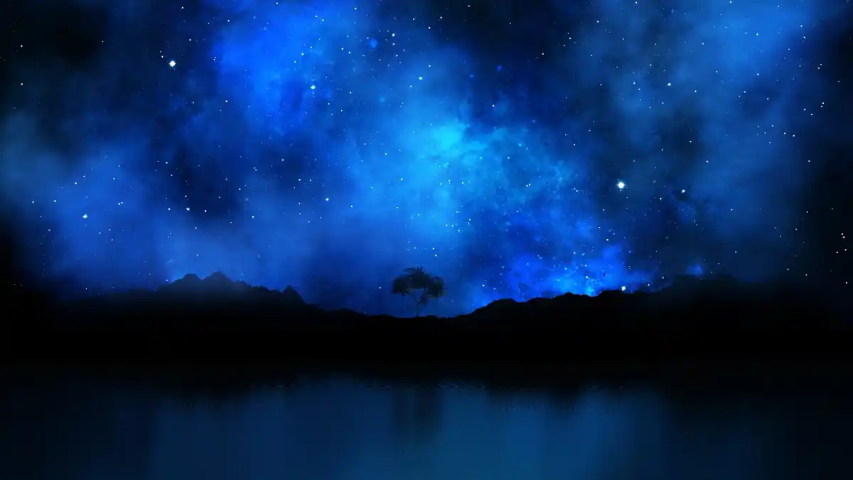 cosmonaut night sky stars darkness outer space