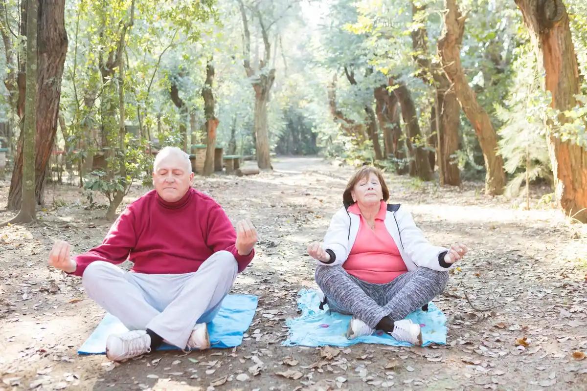 healthy active elderly medieval lifestyle