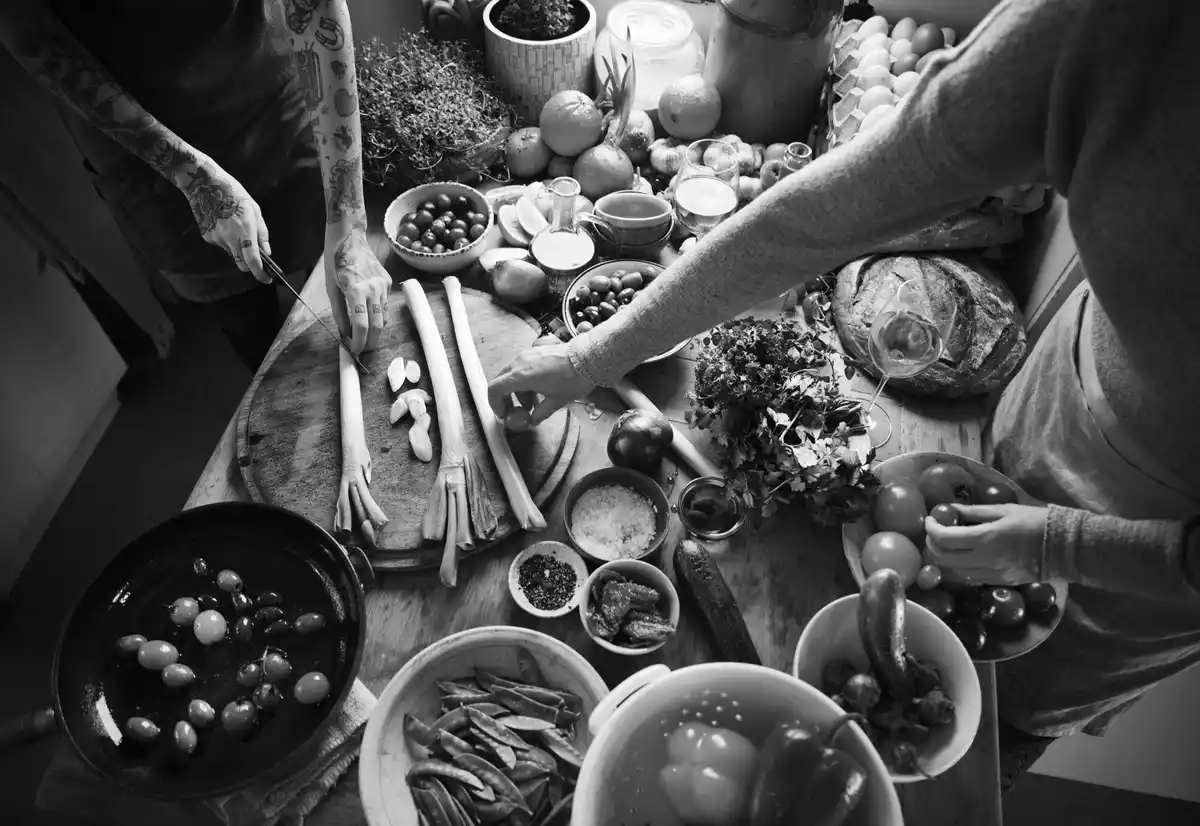 medieval feast elders community celebration
