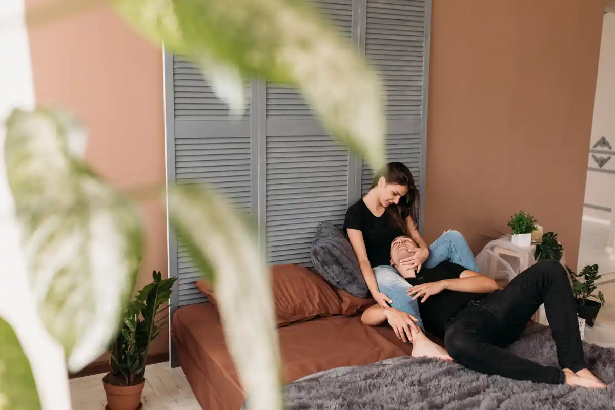 korean family modern living room candid, korean teenager urban netherlands thoughtful