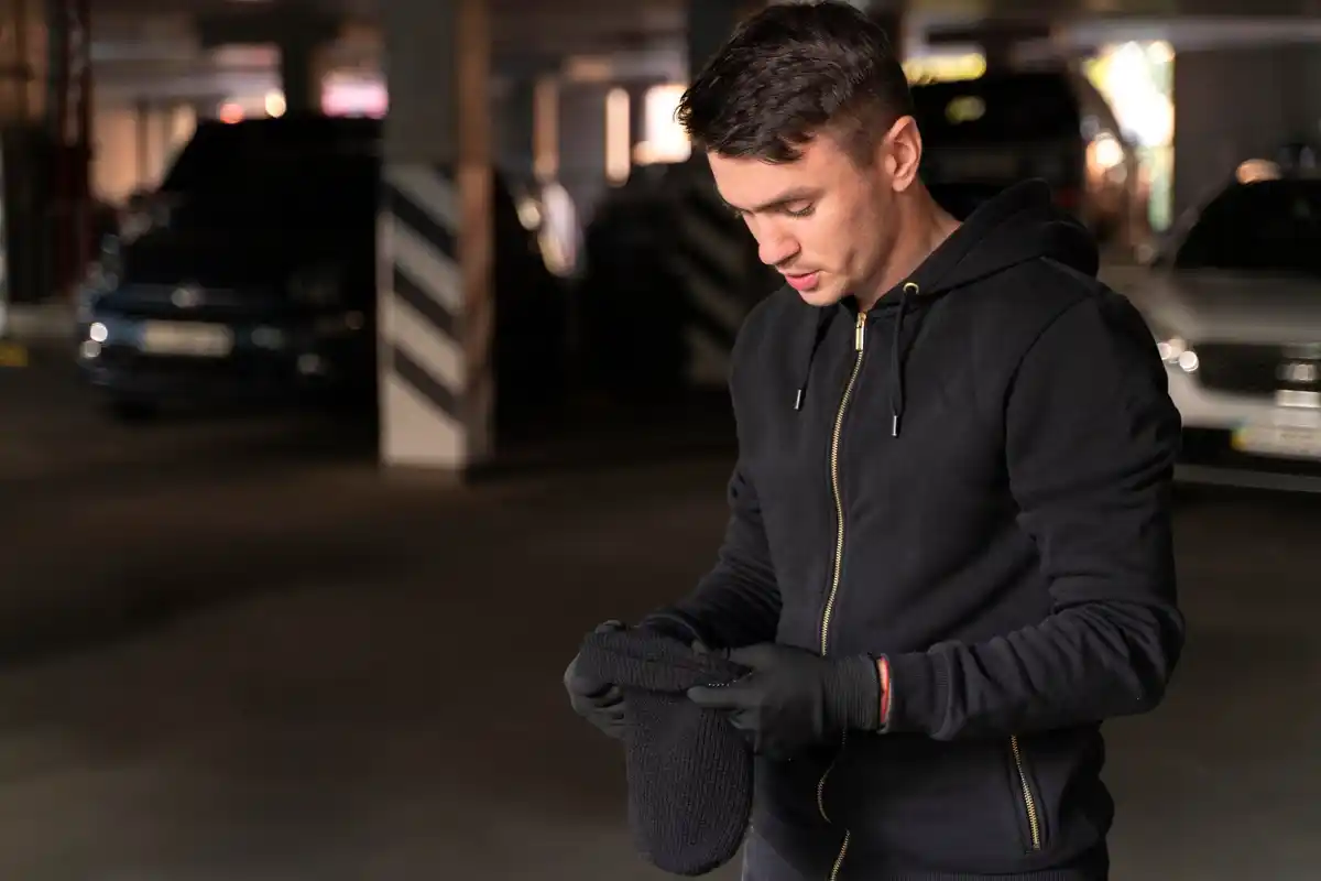thief trying to hack car keyless entry Netherlands