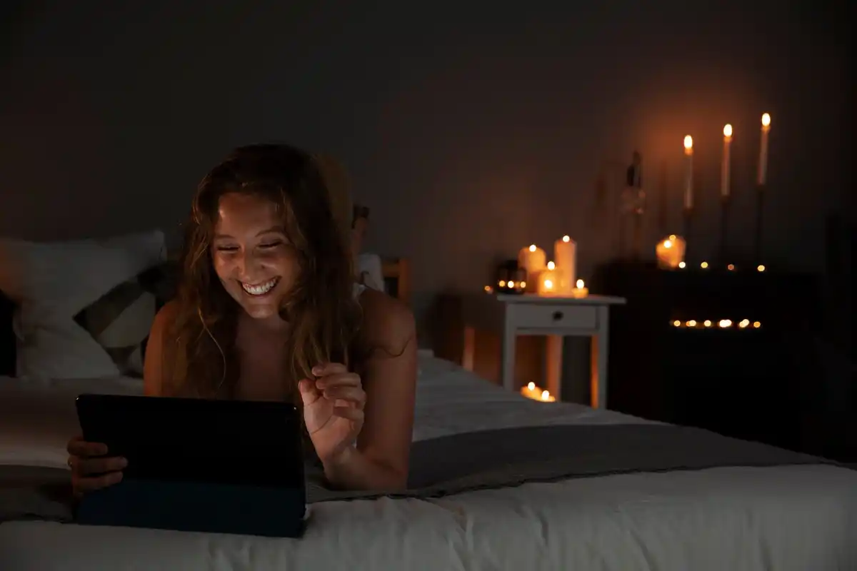 turning off wifi at night concept dutch home