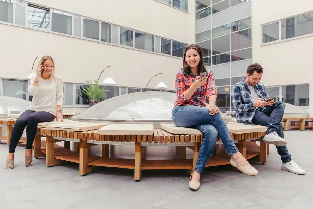 neighbors socializing floating houses netherlands