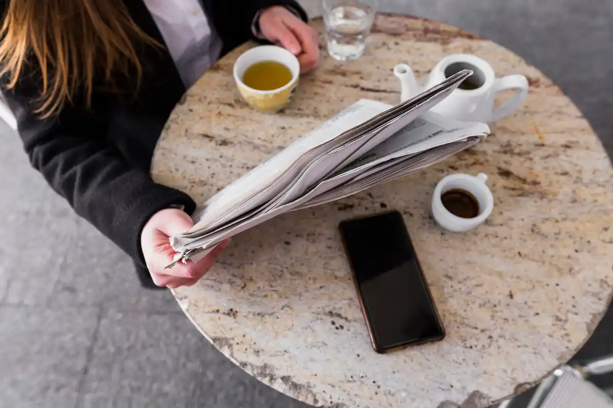 creative Japanese newspaper reuse daily life