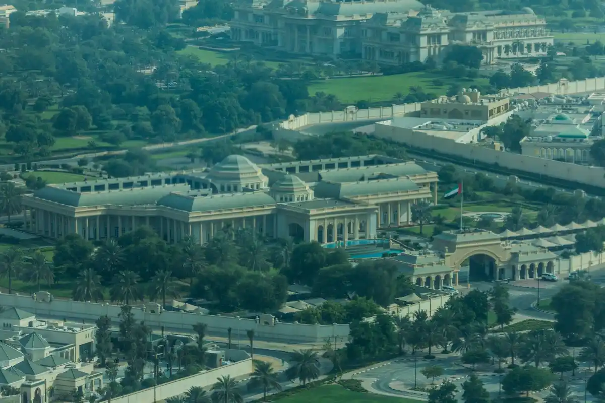 roman ancient city infrastructure aerial view