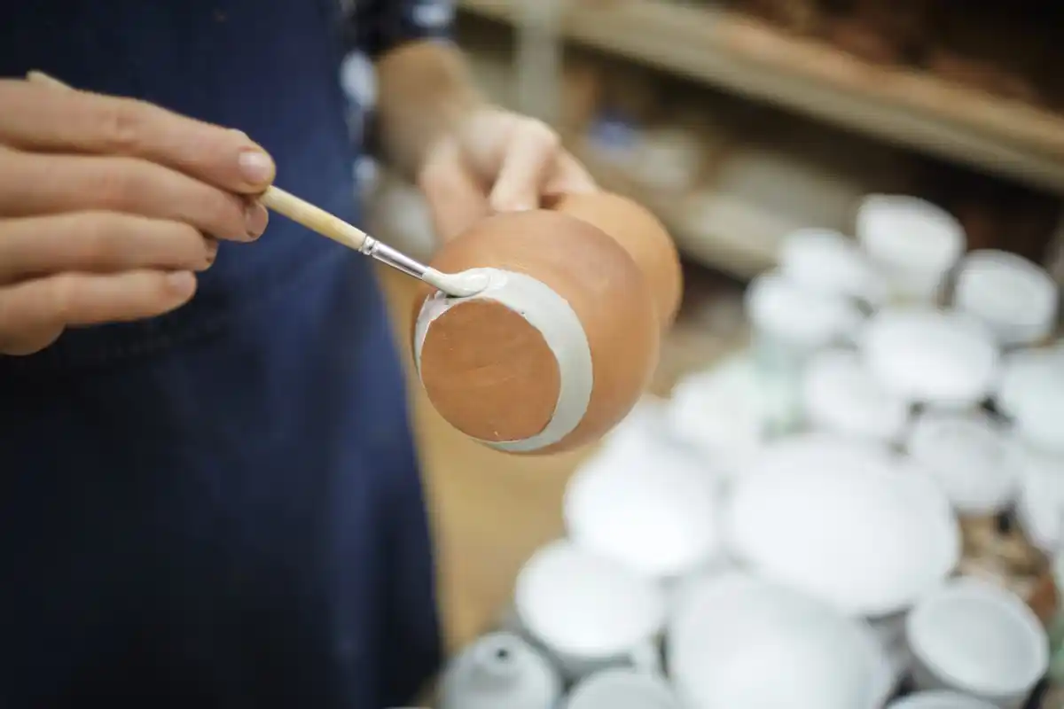 old dutch pottery flea market discovery