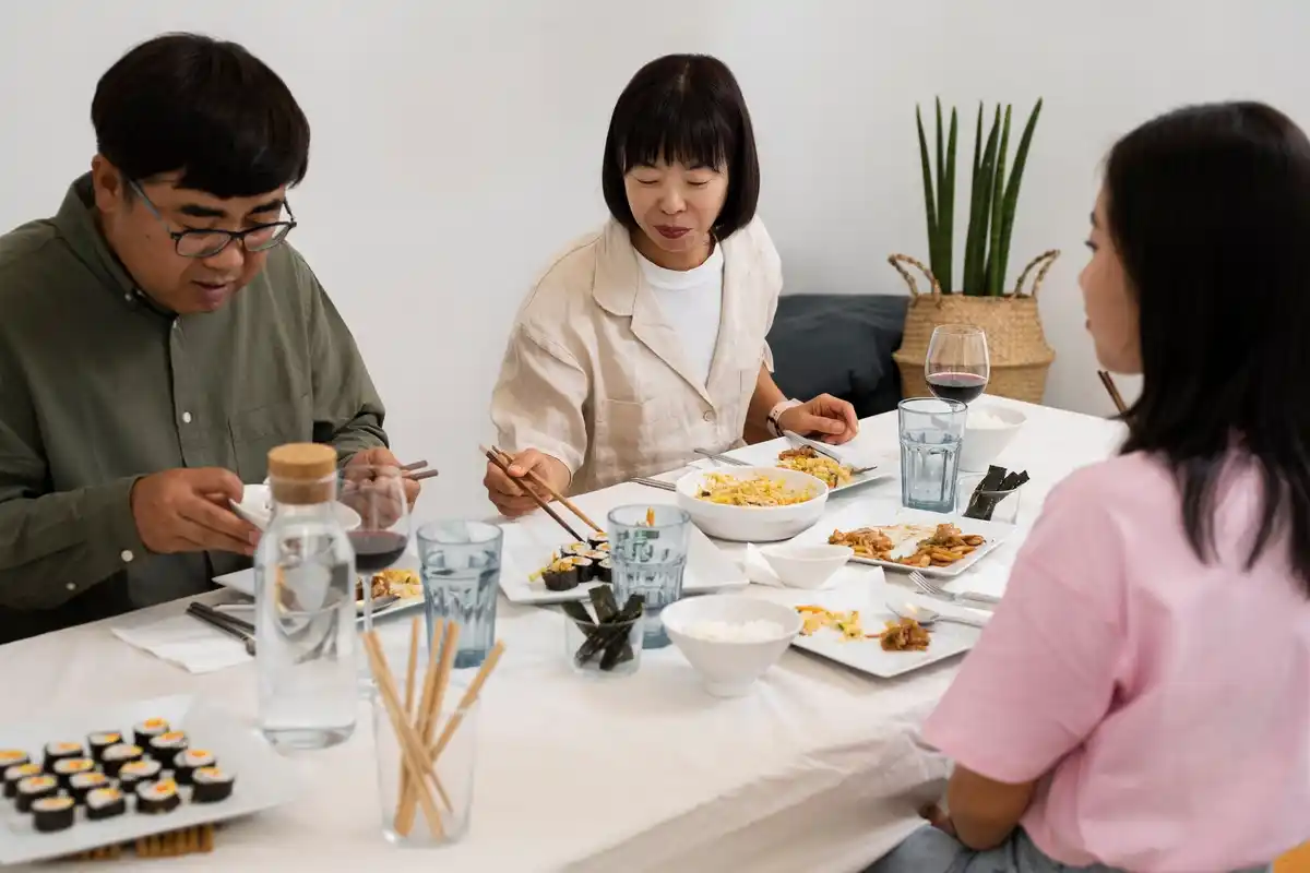 korean dinner table etiquette real people