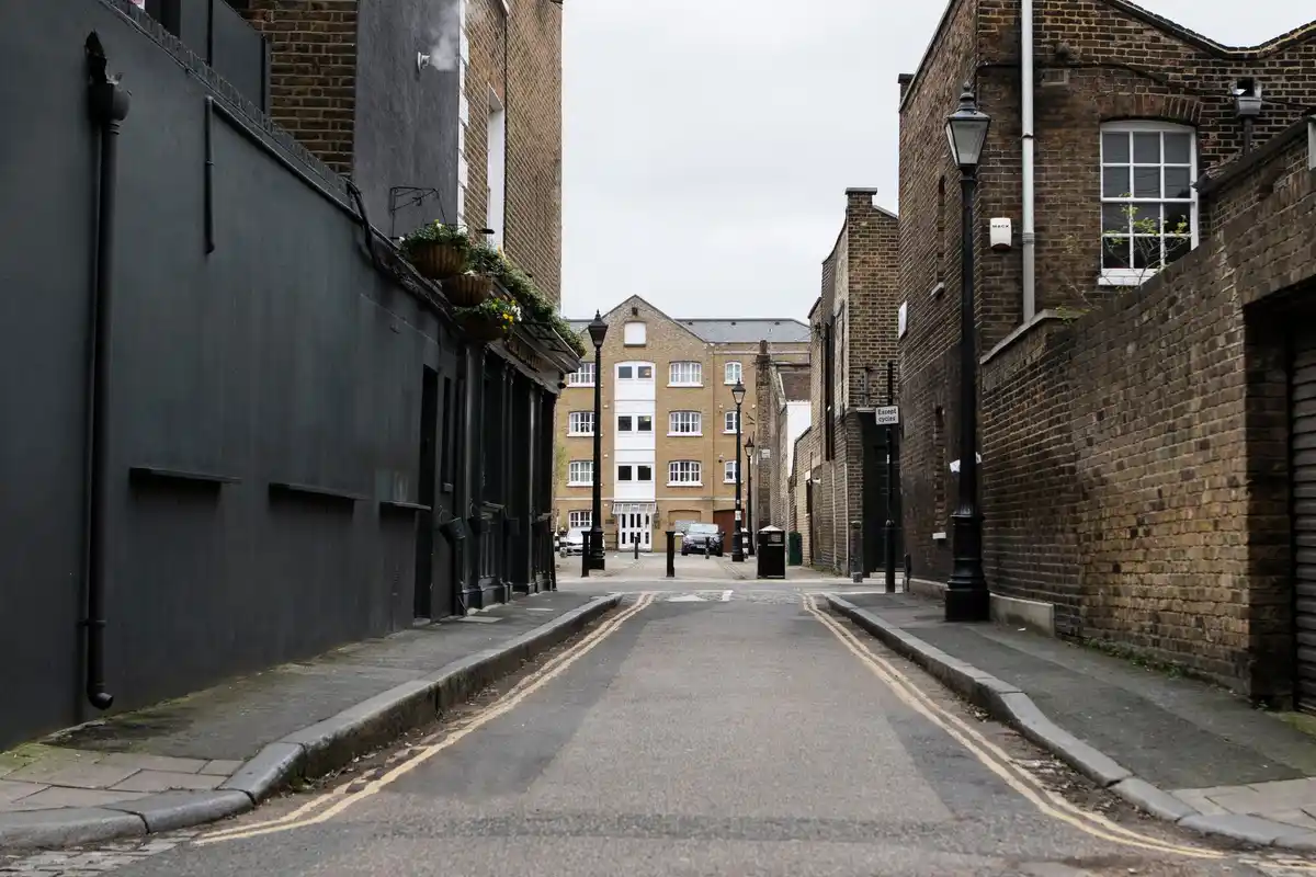 empty streets no internet european city
