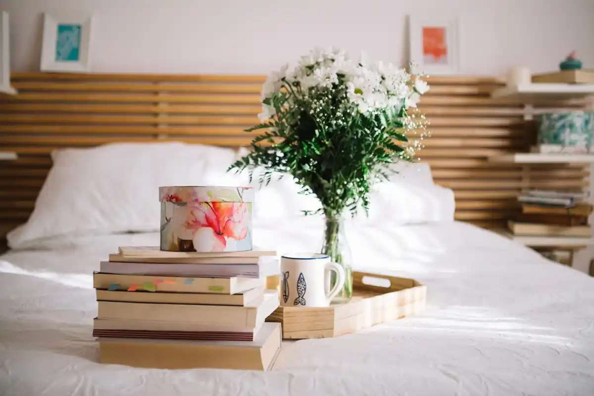 minimalist bedroom no electronics feng shui zen atmosphere
