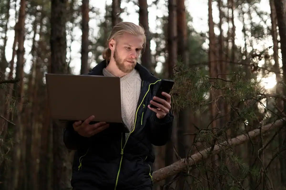 no signal zone Netherlands GPS failure nature reserve