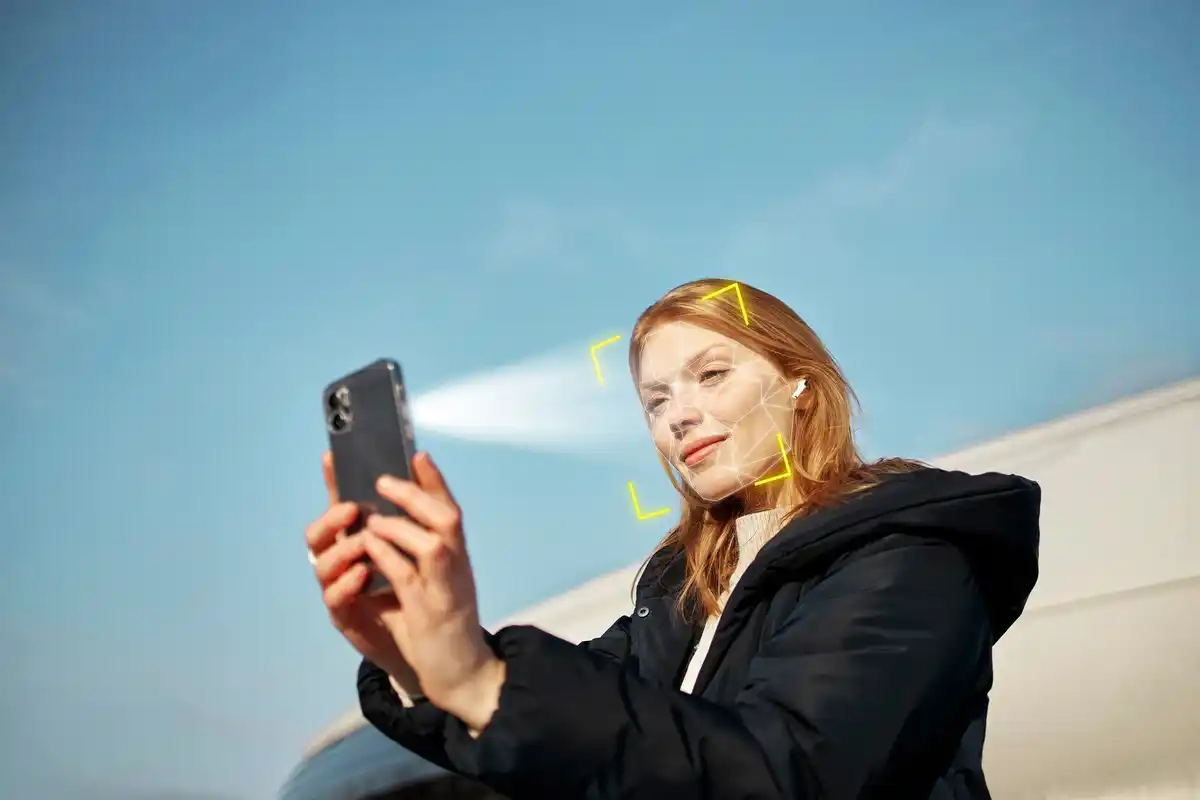 augmented reality black hole smartphone sky