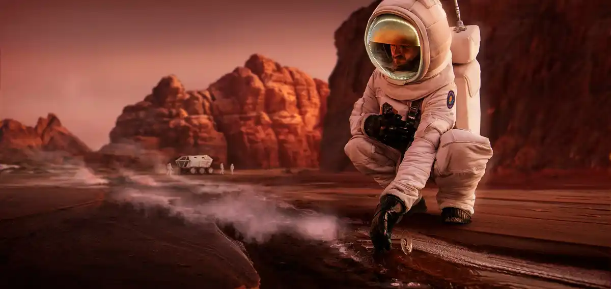 mars surface without astronaut suit danger