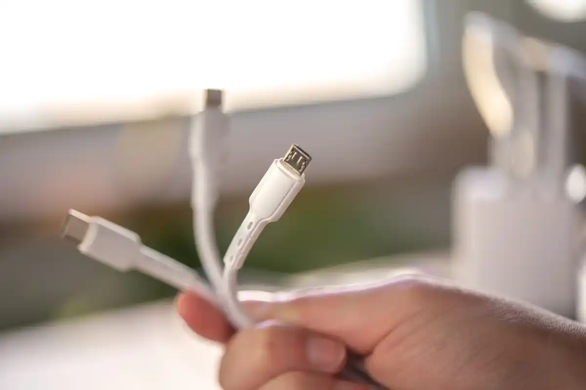 messy cables vs wireless charging comparison