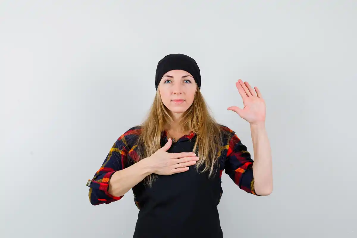 russian hand gesture in social setting