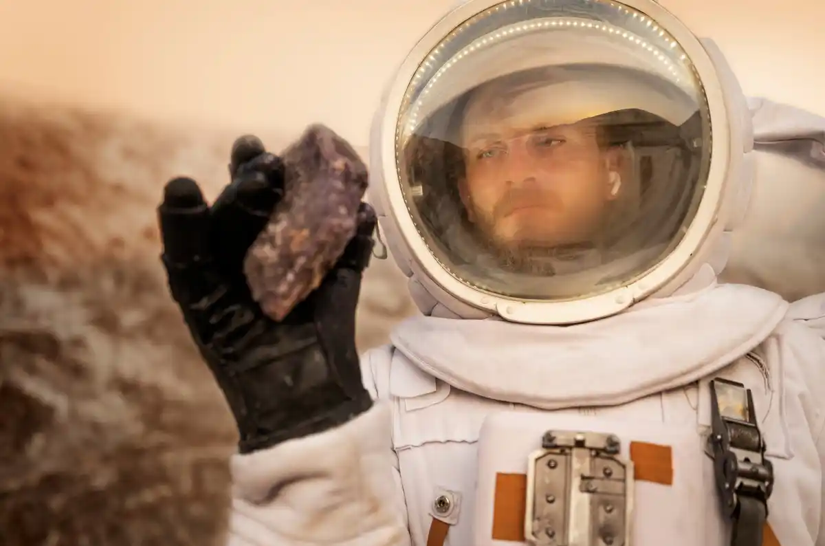 astronaut lost tool spacewalk ISS earth orbit