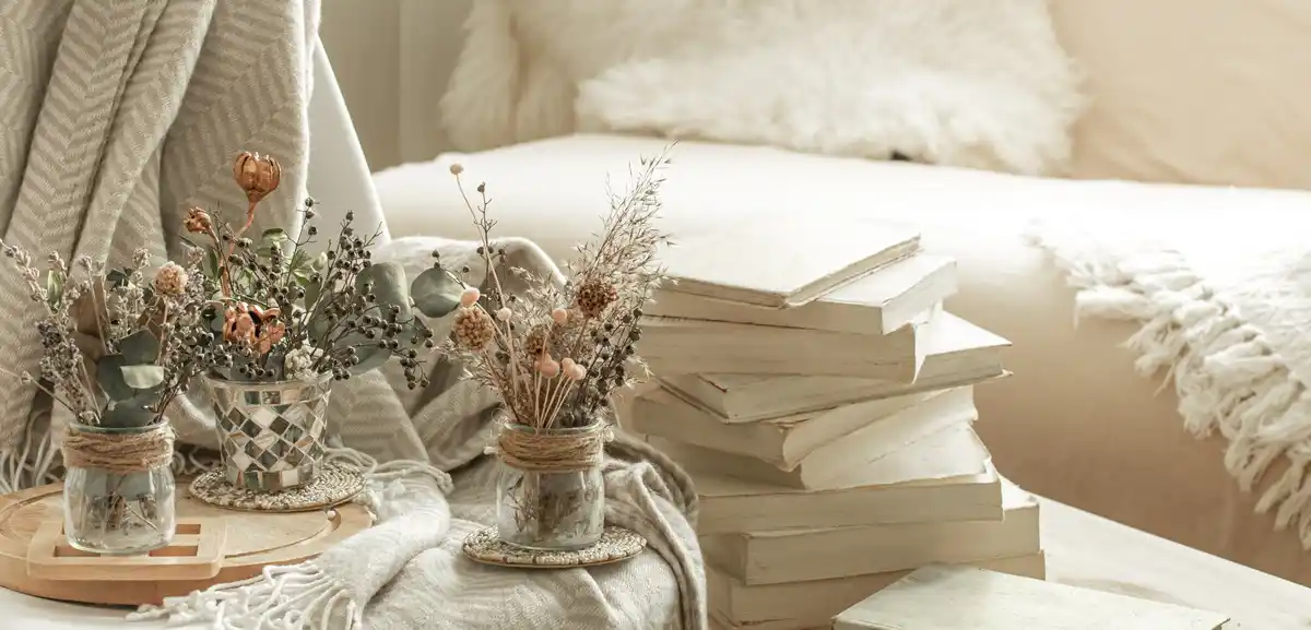 cozy dutch home center decorated plant light