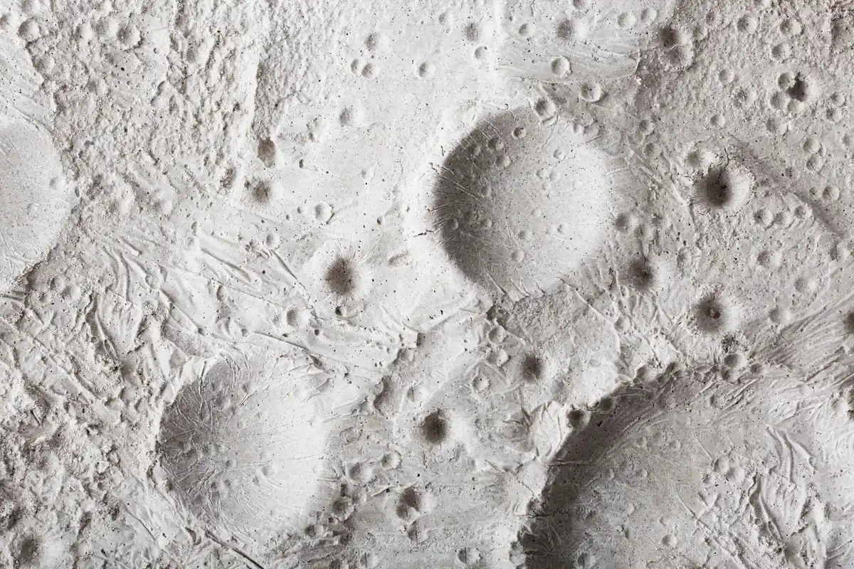 shrinking moon surface cracks nasa