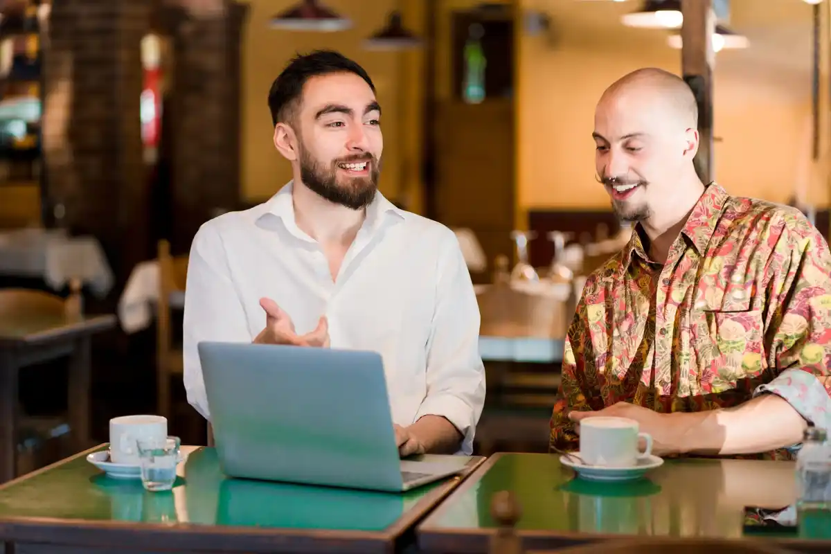 Dutch people speaking directly in business meeting in Asia