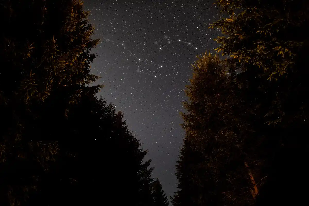 night sky naked eye stargazing Netherlands