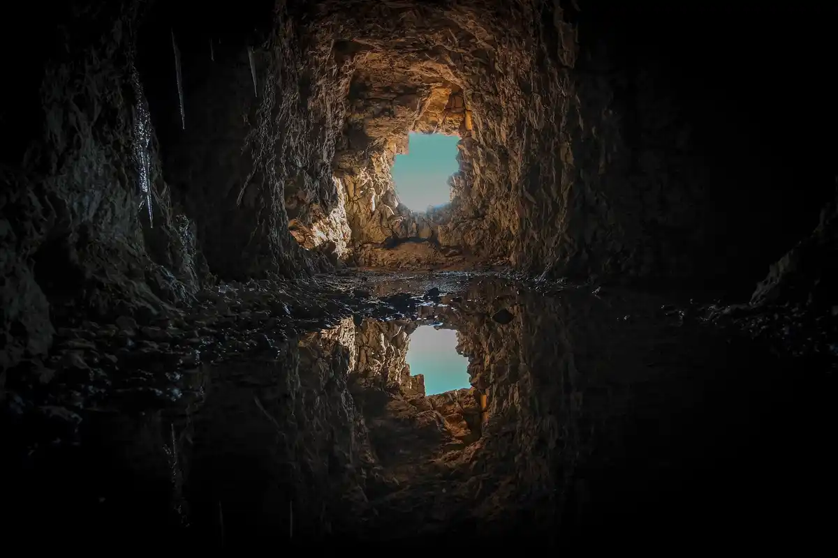 belgium cave adventure entrance dark