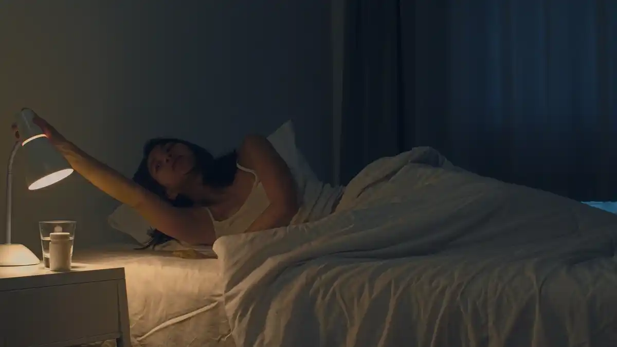 troubled sleeper awake night dutch bedroom