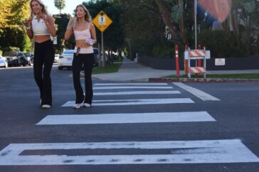 Actievoerder gearresteerd voor vandalisme na schilderen van onveilige zebrapaden in Los Angeles