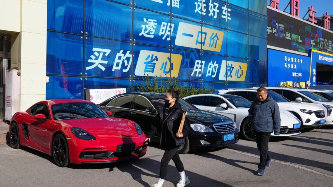 Afname in de verkoop van luxeauto's in China door trage economische groei en de impact op Europese autofabrikanten