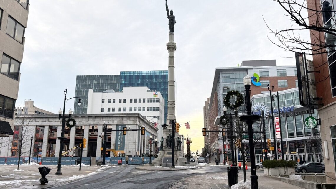 De spanning tussen de ‘A+++++’ economie van Trump en de realiteit in een cruciale stad in Pennsylvania voor de tussentijdse verkiezingen