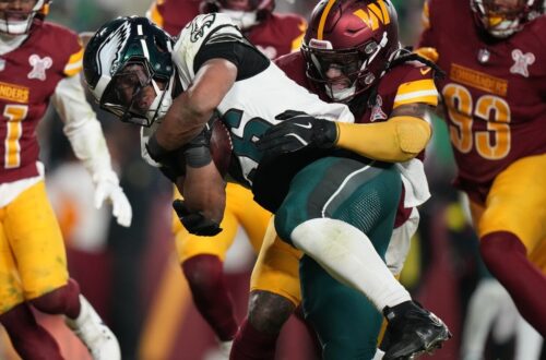 Hevige clash tussen Eagles en Commanders eindigt met drie uitsluitingen
