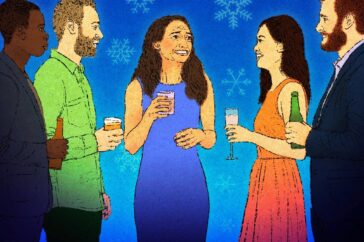 Hoe je als introvert of persoon met sociale angstbaarheid feestdagen op het werk kunt overleven