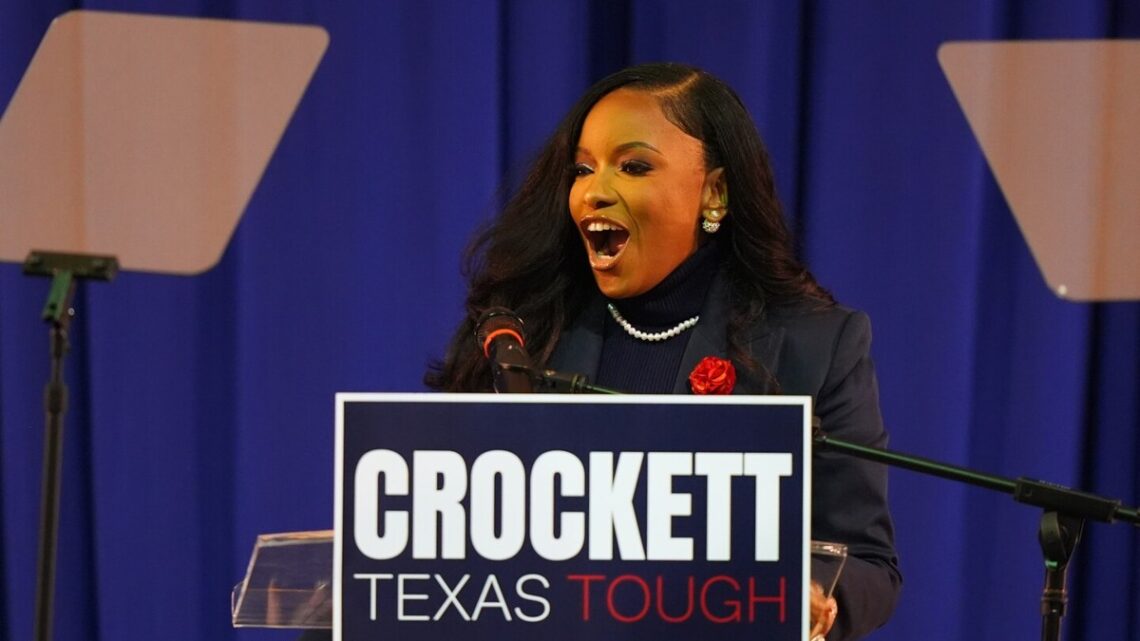 Jasmine Crockett kondigt senatorenverkiezing aan in Texas en uit zich fel tegen Trump