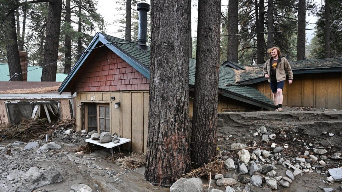 Nieuwe storm in waterovergoten Zuid-Californië brengt modderstromen en hoge golven