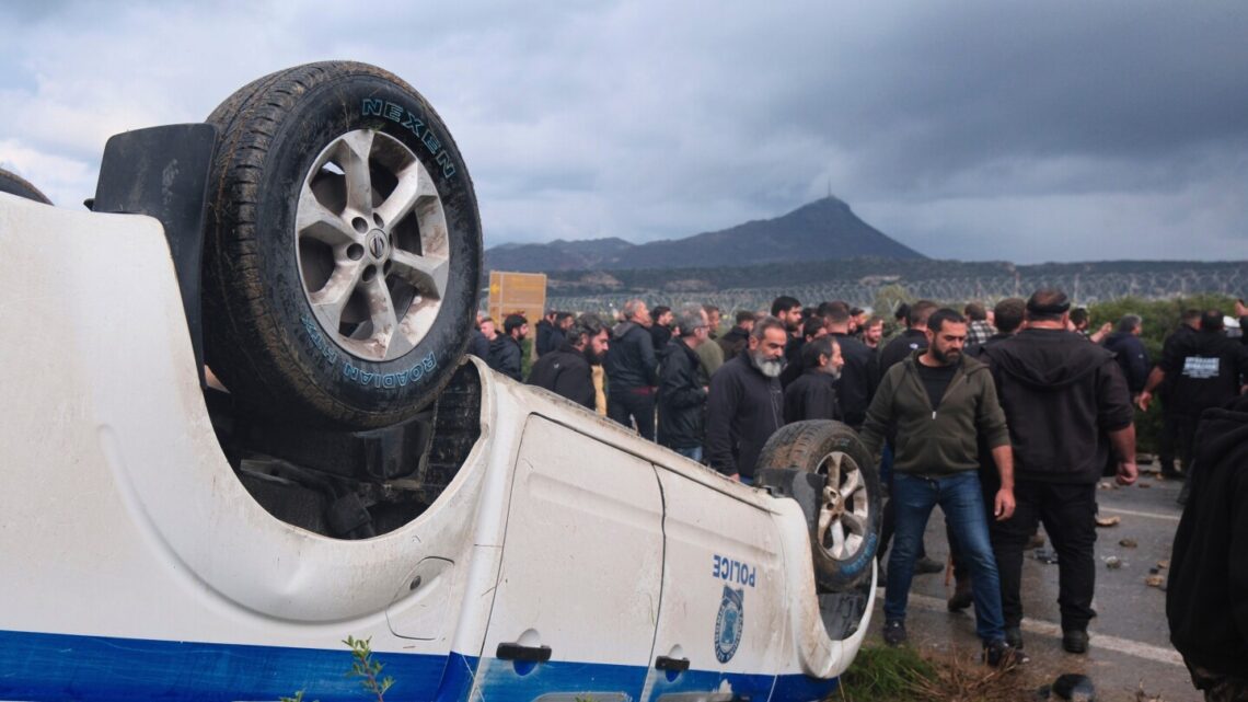 Protesten van Griekse Landbouwers Escaleren tot Gewelddadige Clashes op Kreta