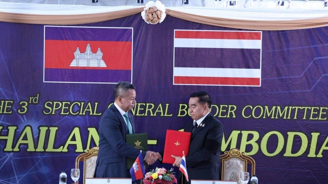 Thailand en Cambodja ondertekenen nieuw staakt-het-vuren om grensconflict te beëindigen