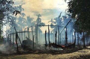 De start van het proces over de omsingeling van de Rohingya door Myanmar