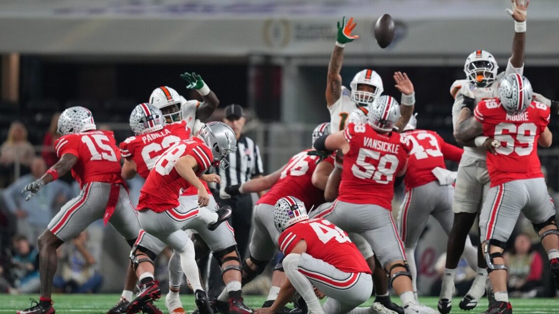 Hoe de Ohio State Buckeyes in de CFP kwartfinales werden uitgeschakeld door Miami